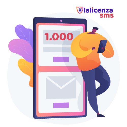 lalicenzait 1000sms