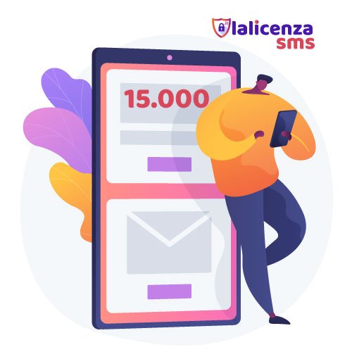 lalicenzait 15000sms