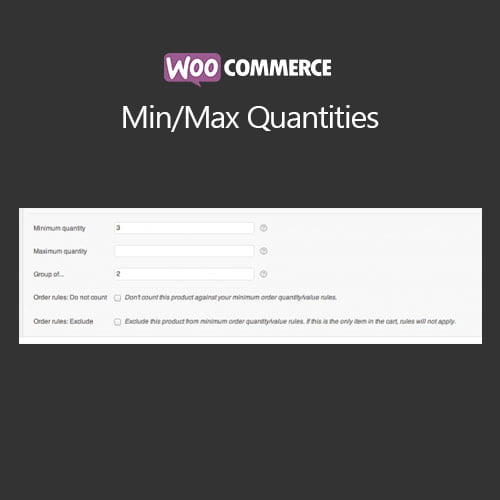 woocommerce min max quantities lalicenza