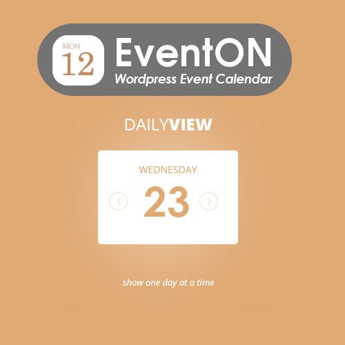 eventon daily view lalicenza