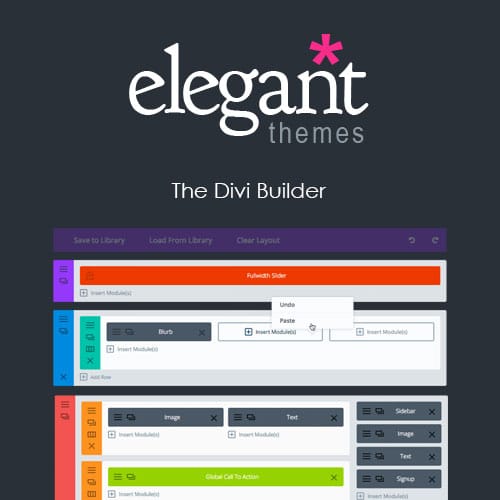 elegant themes the divi builder lalicenza
